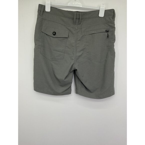 Billabong Adventure Division Mens Shorts Size 34 Gray Polyester Blend Made In Ch - Picture 8 of 8